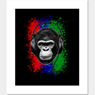 Chimp Posters and Art